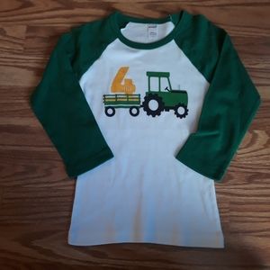 Boy's 4T Tractor Shirt